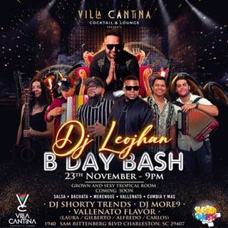 Festa de aniversário do DJ Leo é marcada por organização e alegria no clube latino Vila Cantina