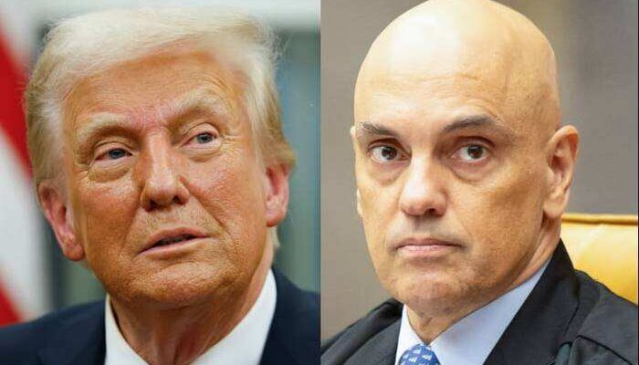 Presidente dos EUA Donald Trump aplica Lei Magnitsky contra o ministro do STF, Alexandre de Moraes