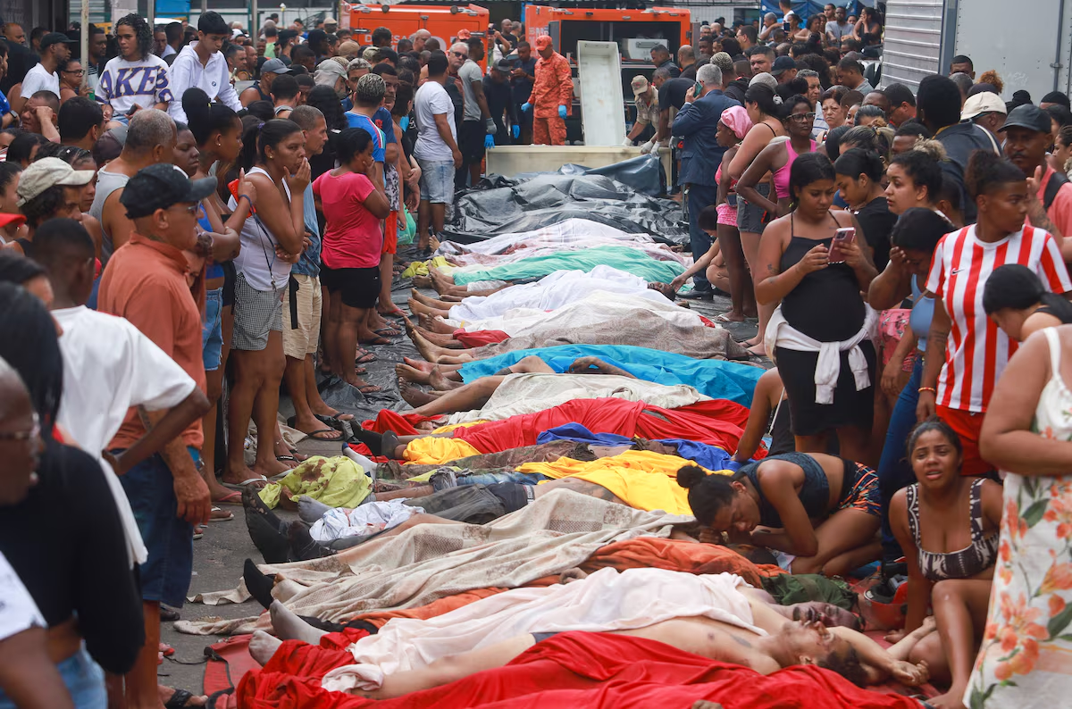 Megaoperação no Rio já contabiliza pelo menos 132 mortos e desencadeia alerta internacional